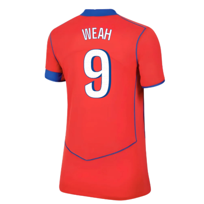 2025-2026 PSG Third Shirt (Womens) (Weah 9)-Vantage Point Soccer